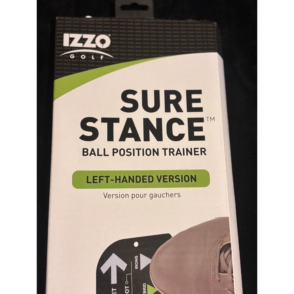 IZZO Golf Left Handed Sure Stance Ball Position Trainer NIB